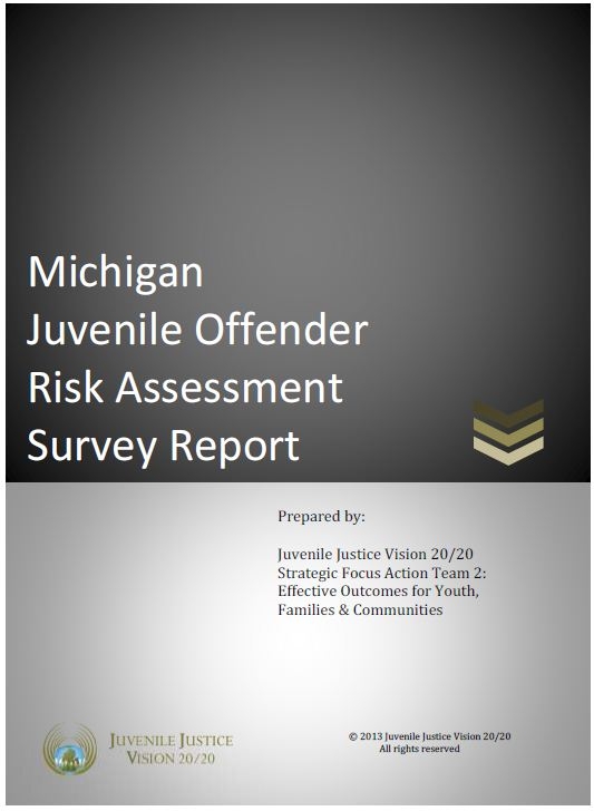 Michigan Juvenile Offender Risk Assessment Survey Report Spotlight
